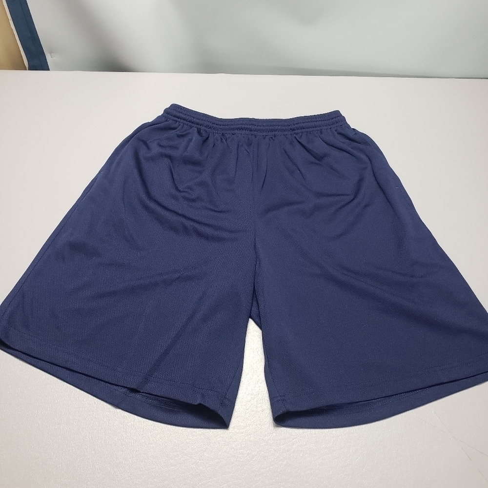 sport tek mens navy blue basketball shorts size medium